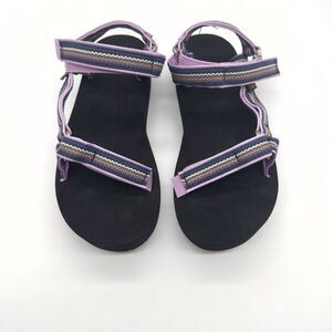 Teva Midform Universal Woven Sandal Woman’s SIZE 8 LUPINE STRIPED  1171870 NEW